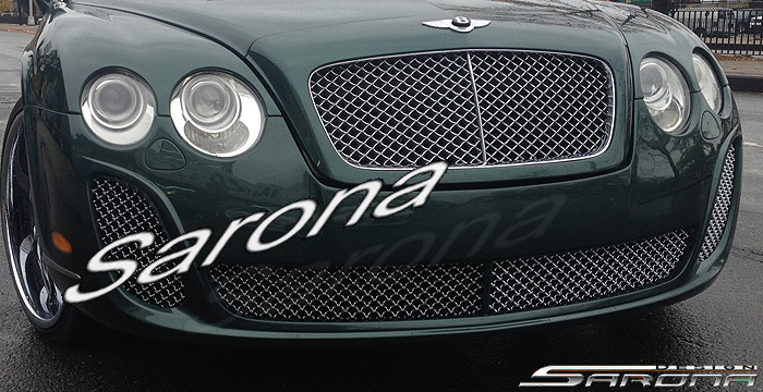 Custom Bentley Flying Spur  Sedan Front Bumper (2004 - 2013) - $1790.00 (Part #BT-013-FB)